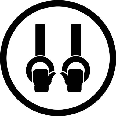 Siyah ve beyaz simgesinin vektör illüstrasyonu