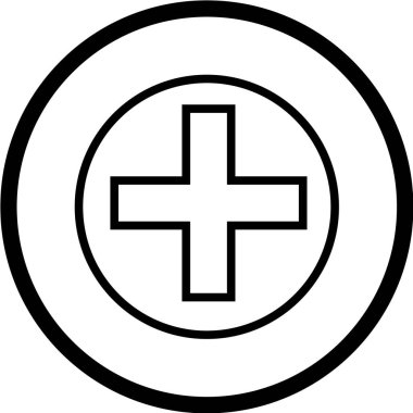 beyaz arkaplanda siyah simge izole edildi