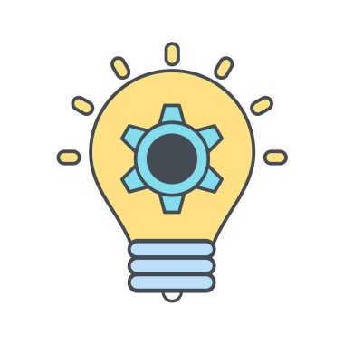 İş vektörü illüstrasyonu beyaz arkaplanda izole edildi 