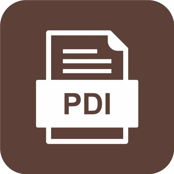 Dateiformat Icon Vektor Illustration — Stockvektor