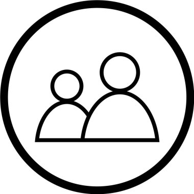 beyaz arkaplanda siyah simge izole edildi