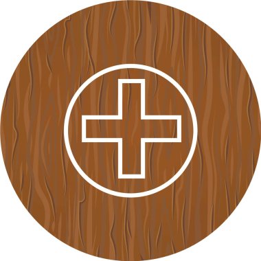 Bir haçın vektör illüstrasyonu