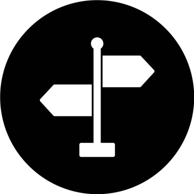 işaret posta simgesi vektör illüstrasyonu