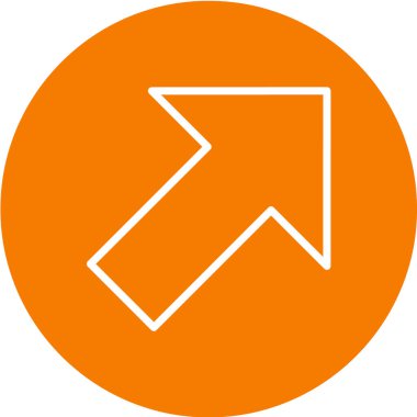 ok simgesinin vektör illüstrasyonu