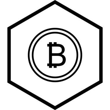 Eğilim biçimi izole edilmiş arkaplanda bitcoin simgesi    