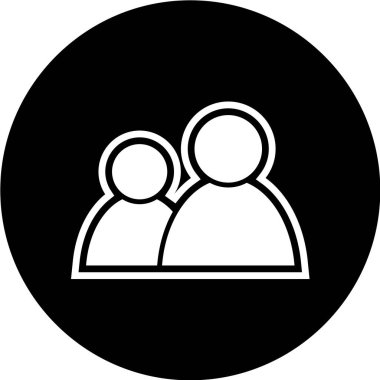 kullanıcı avatarının vektör simgesi