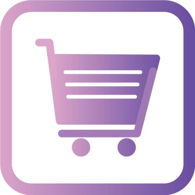 Alışveriş Aracı Simgesi Vektörü