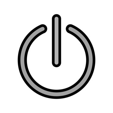 Moda Biçimli Kapatma Simgesi İzole Arkaplanı