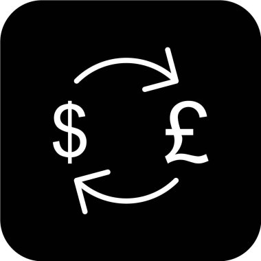 Dolar işareti çizimi. vektör.