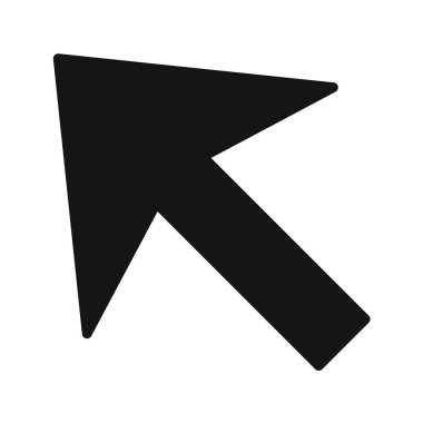 ok işareti simgesi, vektör çizimi 