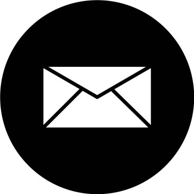 beyaz arkaplanda siyah simge izole edildi