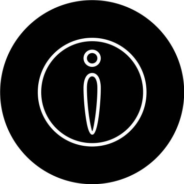 beyaz arkaplanda siyah simge izole edildi