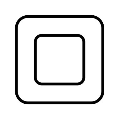 teknoloji simgesi vektör illüstrasyonu