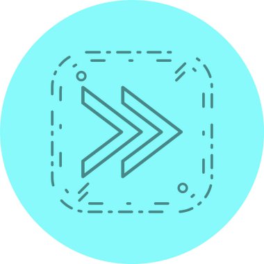 Moda Biçiminde Yönlendirme Simgesi İzole Arkaplan