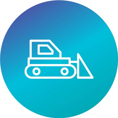 Modern oto tamir simgesinin vektör illüstrasyonu