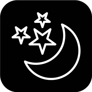 Bir yıldızın vektör illüstrasyonu