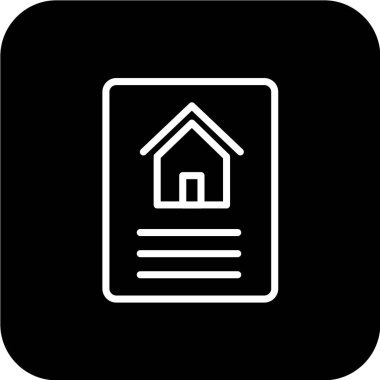 Ev simgesi vektör illüstrasyonu