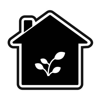  Bitki Evi Simgesi Moda Tarzı Ayrı Arka Gruplandırılmış