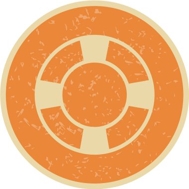 beyaz arkaplanda kamp konsepti vektör simgesi 