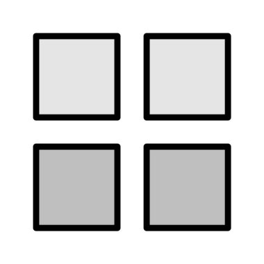 Moda Biçimli Ayırılmış Arkaplanda Simge Uygular