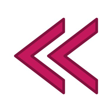 Moda Biçimli Ayrı Arkaplanda Önceki Simge