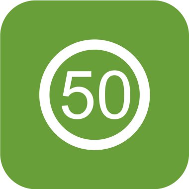 Yol simgesi, vektör illüstrasyonu