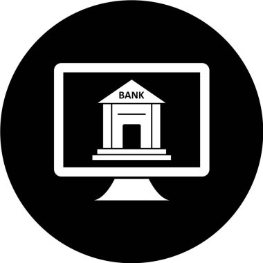 minimalist vektör illüstrasyonu, uygulama simgesi