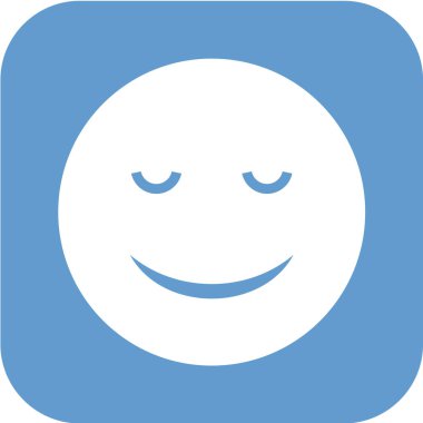 Moda Biçimli Emoji Simgesi İzole Arkaplan 