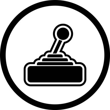  Moda Biçimli İzole Arkaplanda Oyun yastığı Simgesi