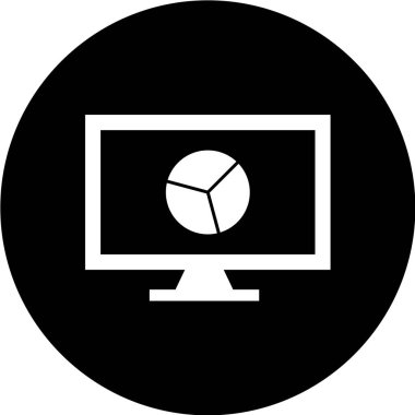 bilgisayar simgesi, vektör illüstrasyonu.