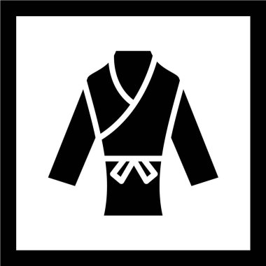 Modern gündelik kıyafet simgesinin vektör illüstrasyonu