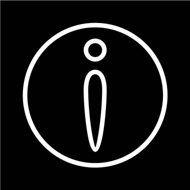 beyaz arkaplanda siyah simge izole edildi