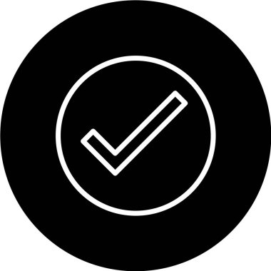 beyaz arkaplanda siyah simge izole edildi