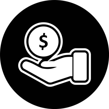 Moda Biçimli Kiralama Simgesi İzole Arkaplan     