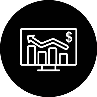 iş simgesi vektör illüstrasyonu