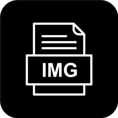 dosya biçimi simgesi, vektör illüstrasyonu