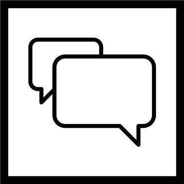 beyaz arkaplanda siyah simge izole edildi