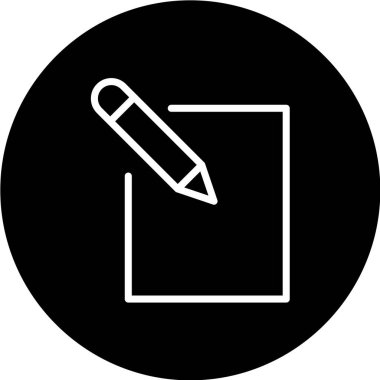 minimalist vektör illüstrasyonu, uygulama simgesi