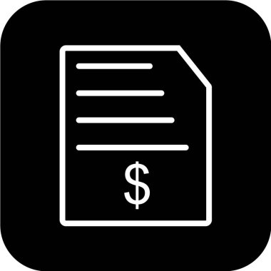 Bankacılık ve finans vektör simgesi