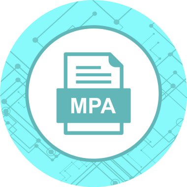 dosya biçimi simgesi, vektör illüstrasyonu