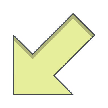 Kontrol işaretinin vektör çizimi