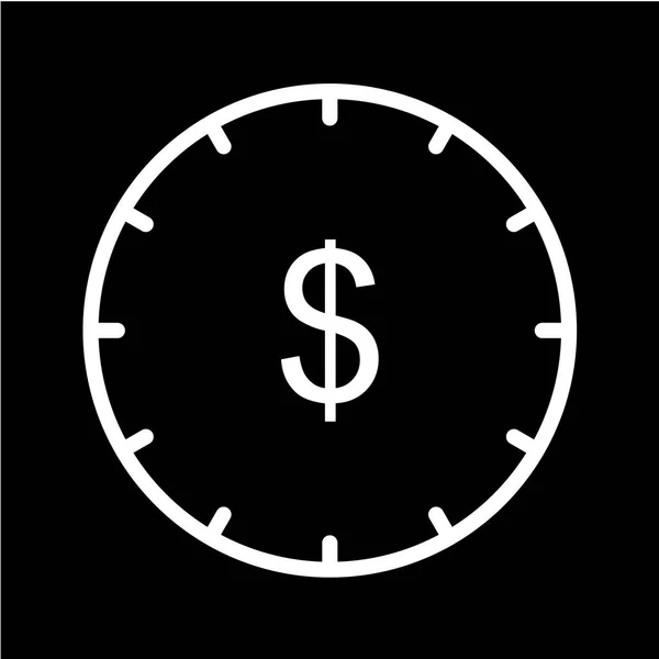 Money Icon Design Vektorillustration Eps10 Grafik — Stockvektor