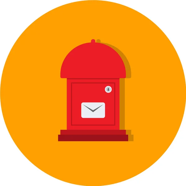 Icono Correo Vector Ilustración — Vector de stock