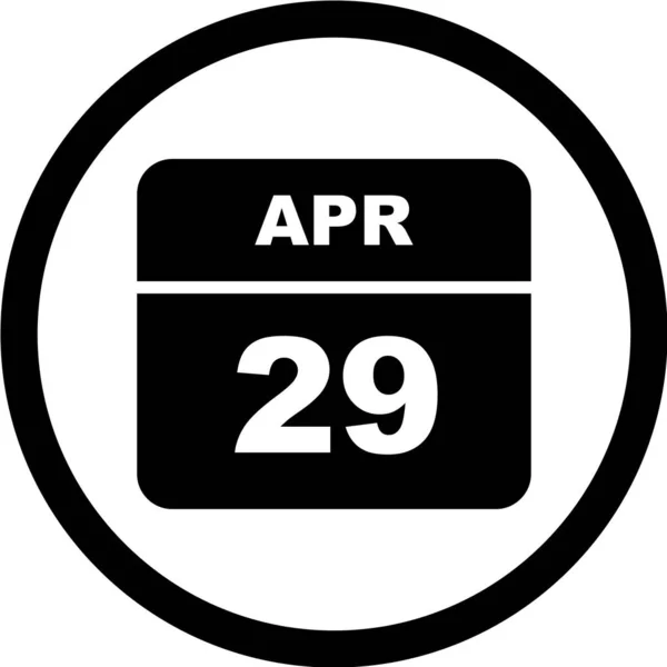 Значок Календаря Чорному Фоні Векторні Ілюстрації — стоковий вектор