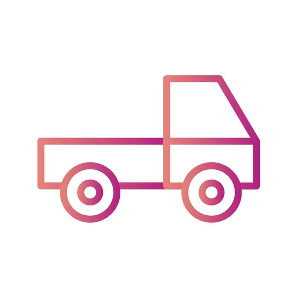 Truck Icon Vector Illustration — Stock Vector