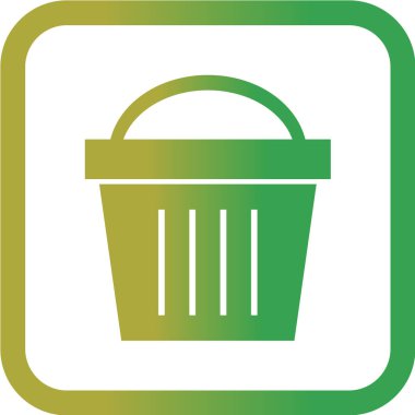 Bir alışveriş arabası simgesinin vektör çizimi