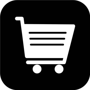 beyaz arkaplanda siyah simge izole edildi