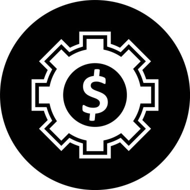 İş Çalışanları Simgesi Moda Biçiminde İzole Arkaplan 