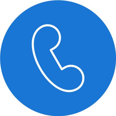 telefon simgesi, vektör illüstrasyonu