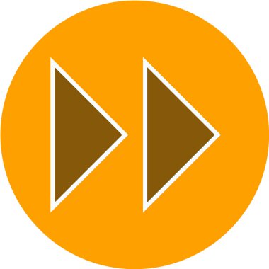 çalma düğmesi simgesi, vektör illüstrasyonu